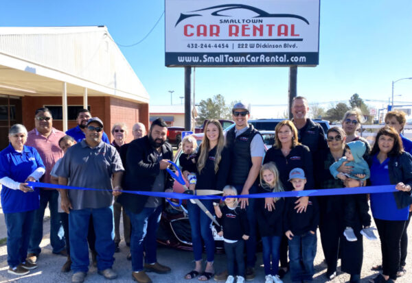 Ribbon Cutting: Small Town Car Rental 11/7/2022